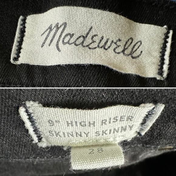 Madewell 9" High Riser Skinny Skinny 28 B99 - Picture 7 of 8
